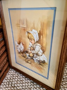 lot 144 image: Adorable Vintage Farm Decor