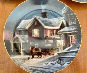 lot 201 image: Terry Redlin Plates