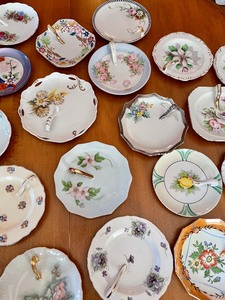lot 202 image: Beautiful Collection of Nappy Plates