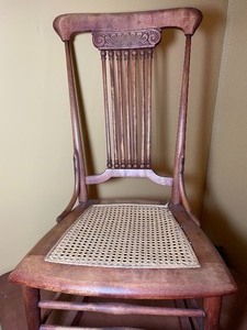 lot 211 image: Rocking Chair with Ottoman