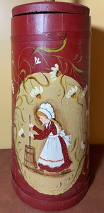 lot 209 image: Decorative Butter Churn