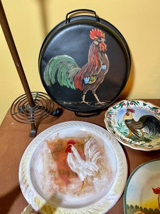 lot 223 image: Cock A Doodle Doo Rooster Lot