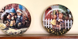 lot 9 image: Seven Collectible Hummel Plates