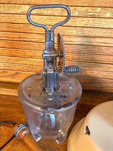 lot 163 image: Vintage Hand Mixer w Jar and More