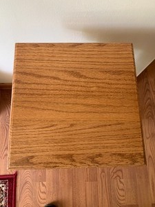 lot 188 image: Small Wood Side Table