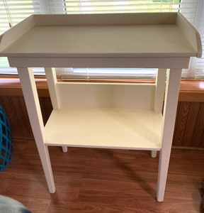 lot 246 image: Painted White Shelf