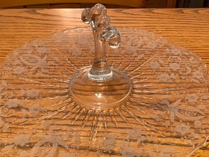lot 235 image: Fostoria Serving Tray