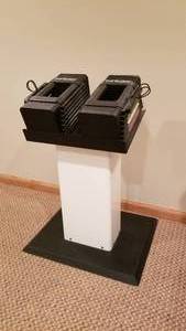 Powerblock personal dumbbells with stand