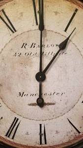 Large English Wall Mount Clock
