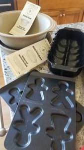 Collection of Bakeware  Calphalon  Nordic  Pampered Chef