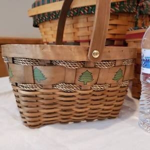 Longaberger Holiday Display Baskets