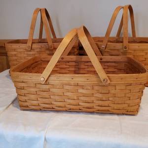 Large Longaberger Picnic Baskets