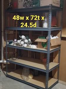 Utility Shelving (aa)    48 x 72 x 24.5
