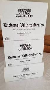 Dept. 56 Dickens Village Series  3 Builldings