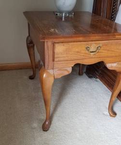 Pecan Side Table Night Stand