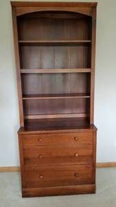 Ethan Allen Book Shelf and 3 Drawer Chest
