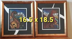 Framed Prints of Musical Instruments
