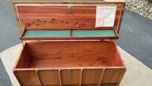Vintage MCM Lane Cedar Chest Bench