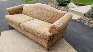 Vintage FlexSteel Upholstered Sofa