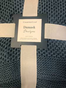 lot 6 image: Charter Club Damask Designs Honeycomb Throw Blanket, 10004897500, NEW