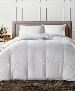lot 40 image: Charter Club European 400 Thread Count White Down Medium Weight King Comforter, White, NEW