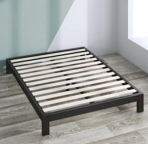 lot 35 image: Metal Bed Frame Full Size Mattress Foundation Platform Furniture
