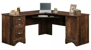 lot 41 image: SUADER L Shaped Desk Corner Computer Desk With Drawers Large Work Desk For Home Office