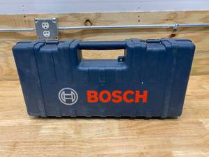 lot 58 image: BOSCH Bulldog Xtreme 8 Amp 1 in. Corded Variable Speed SDS-Plus ConcreteMasonry Rotary Hammer Drill with Carrying Case