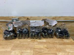 lot 85 image: HDX Lot of 5-  4 in. Industrial Caster Sets