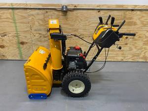 lot 86 image: CUB CADET 2X 26 in. 243 cc Two-Stage Gas Snow Blower with Electric Start, Power Steering and Steel Chute.  (Retails for $999.00)
