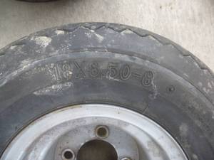 lot 30 image: Trailer Tires 18x 8.50x 8