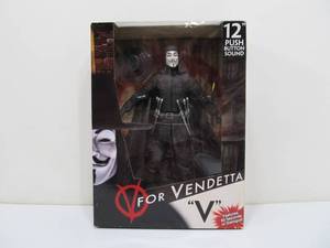 lot 14 image: New in Box V FOR VENDETTA Action Figure