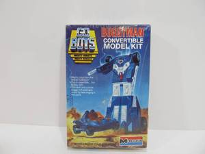 lot 15 image: Vintage 80s GO BOTS Buggy Man Convertible Model Kit - Sealed