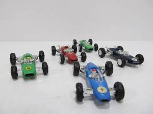 lot 32 image: Lot of 5 Vintage ZEE Dyna-Mite Toy Race Cars