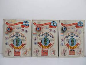 lot 66 image: Lot of 3 Factory Sealed Vintage World Championship Supersonic YO-YO Sets