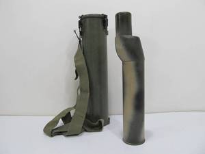lot 68 image: Vintage Military M49 Spotting Scope wM164 Telescope Case