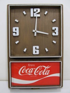 lot 110 image: Working Vintage COCA COLA Advertising Clock