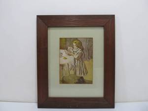 lot 119 image: Vintage Picasso Le Gourmet (1881) Lithograph