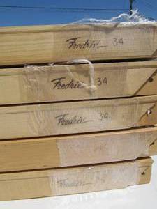 lot 323 image: 5 Sets of Unused Fredrix ArtistPaintingCanvas Stretchers - 34