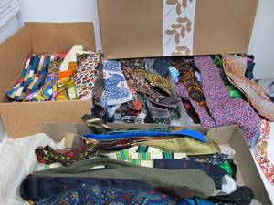 lot 169 image: LARGE Lot of Vintage 1970s Neckties 