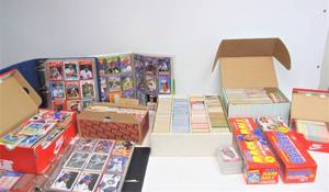 lot 201 image: Large Lot of Assorted Baseball Cards 15,000