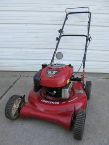 lot 313 image: Working CRAFTSMAN 6.5hp 21 Lawnmower