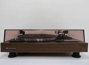 lot 294 image: Working Vintage KENWOOD Model KD-3033 Belt Drive Turntable