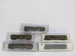 lot 226 image: Lot of 5 Wheels of Time N Scale Southern Pacific Train Cars