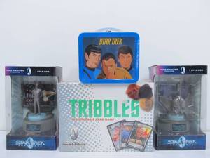 lot 237 image: Group of Assorted Brand New STAR TREK Figures Games etc