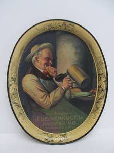 lot 215 image: Vintage 1980s Leinenkugels Limited Edition Anniversary Beer Tray