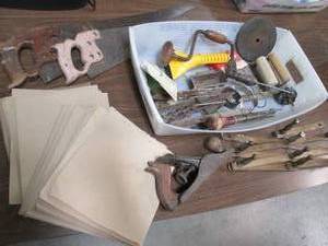 lot 417 image: Mail Tray with Antique yet usable H...