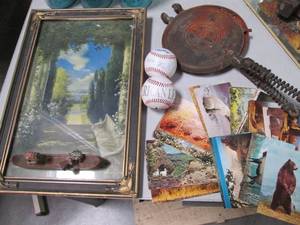 lot 489 image: Antique Cast Iron Over the firefla...