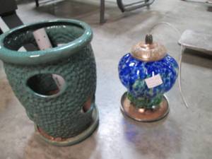 lot 496 image: Ceramic Outdoor Planter and Italy M...