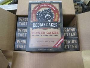 lot 527 image: Case of Kodiak Cake (Flapjack & Waffle Mix) Chocolate Chip